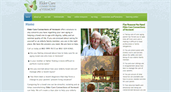 Desktop Screenshot of eldercarevt.com